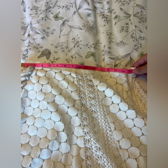 See by Chloé Cream Crochet Fringe Skirt – Size 42 (Custom Altered) - Picture 8 of 9